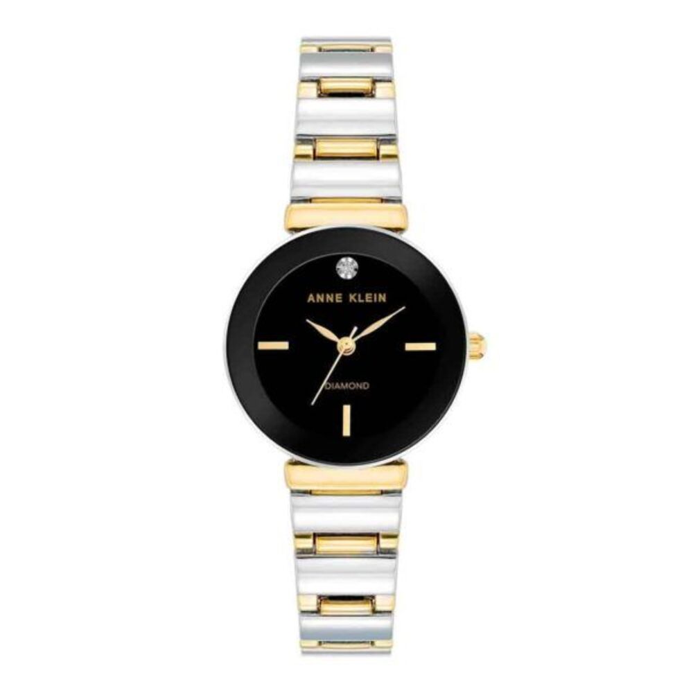 Anne Klein Classic Diamond Accented Bracelet Ladies Watch